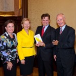 ÖGV-Präsidentin Margarete Kriz-Zwittkovits, Wirtschaftskammer-Wien-Präsidentin Brigitte Jank, Industriellenvereinigung-Generalsekretär Mag. Christoph Neumayer, Lobby Coach Mag. Wolfgang Lusak