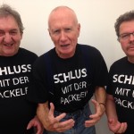 Auch Franz Schrenk und Martin Scharf unterstützen die Aktion